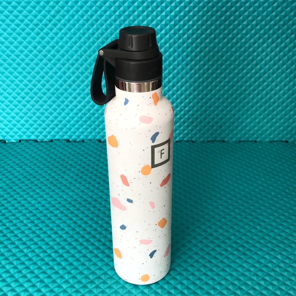 IRON FLASK 24 Oz Narrow Mouth Water Bottle with Spout Lid